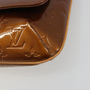 LOUIS VUITTON Monogram Vernis Thompson Street Bag Bronze M91124 LV Auth ka5722-14