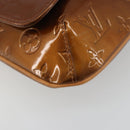 LOUIS VUITTON Monogram Vernis Thompson Street Bag Bronze M91124 LV Auth ka5722-15