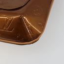 LOUIS VUITTON Monogram Vernis Thompson Street Bag Bronze M91124 LV Auth ka5722-16