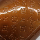 LOUIS VUITTON Monogram Vernis Thompson Street Bag Bronze M91124 LV Auth ka5722-9