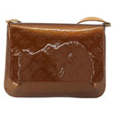 LOUIS VUITTON Monogram Vernis Thompson Street Bag Bronze M91124 LV Auth ka5722-13