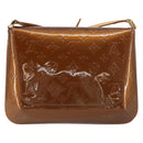 LOUIS VUITTON Monogram Vernis Thompson Street Bag Bronze M91124 LV Auth ka5722-2