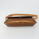 LOUIS VUITTON Monogram Vernis Thompson Street Bag Bronze M91124 LV Auth ka5722-5