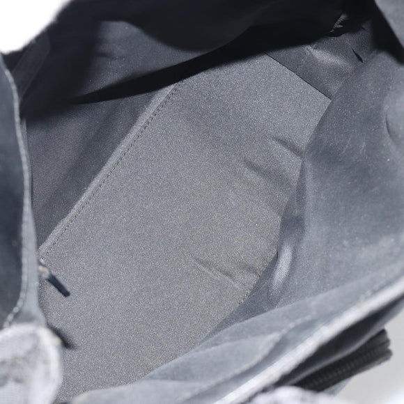 GUCCI GG Canvas Tote Bag Black Silver 002 1076 2684 Auth ka5725