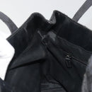 GUCCI GG Canvas Tote Bag Black Silver 002 1076 2684 Auth ka5725-18