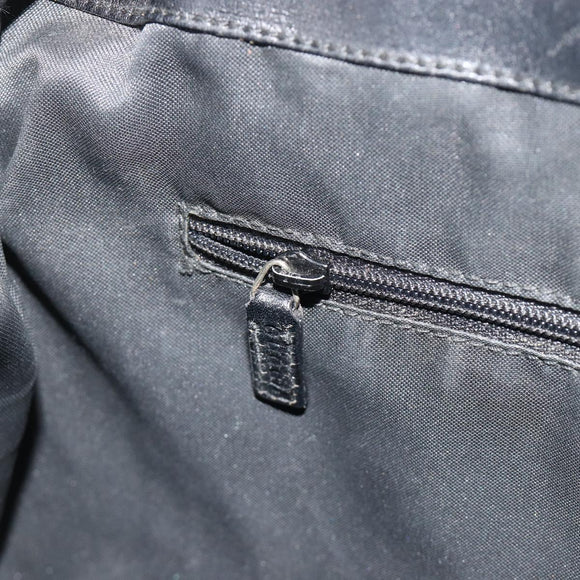 GUCCI GG Canvas Tote Bag Black Silver 002 1076 2684 Auth ka5725