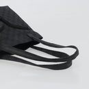 GUCCI GG Canvas Tote Bag Black Silver 002 1076 2684 Auth ka5725-7