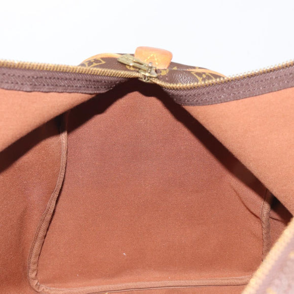 LOUIS VUITTON Monogram Keepall 55 Boston Bag M41424 LV Auth ka5726