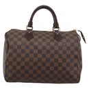 LOUIS VUITTON Damier Azur Speedy 30 Hand Bag N41533 LV Auth ka5727A-13