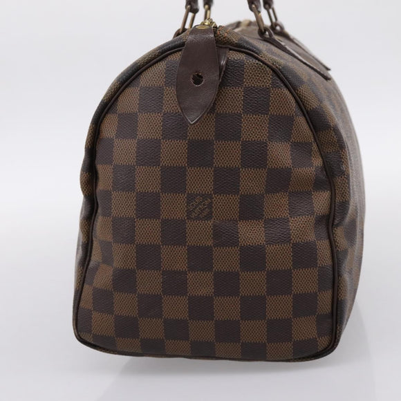 LOUIS VUITTON Damier Azur Speedy 30 Hand Bag N41533 LV Auth ka5727A