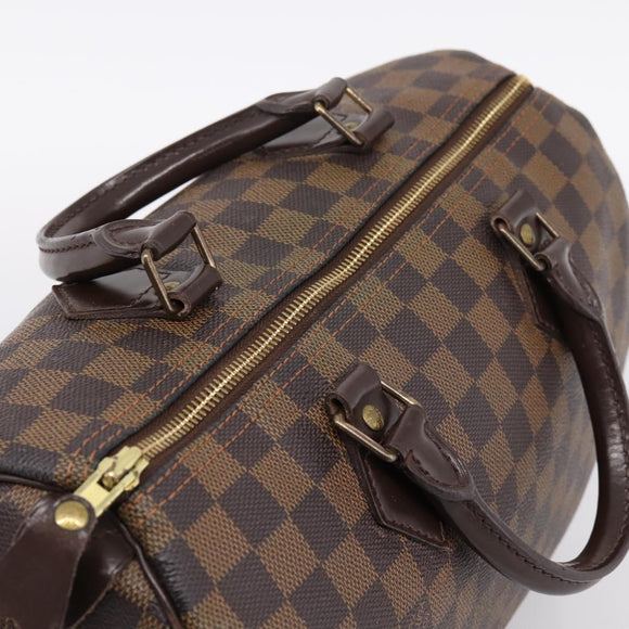 LOUIS VUITTON Damier Azur Speedy 30 Hand Bag N41533 LV Auth ka5727A