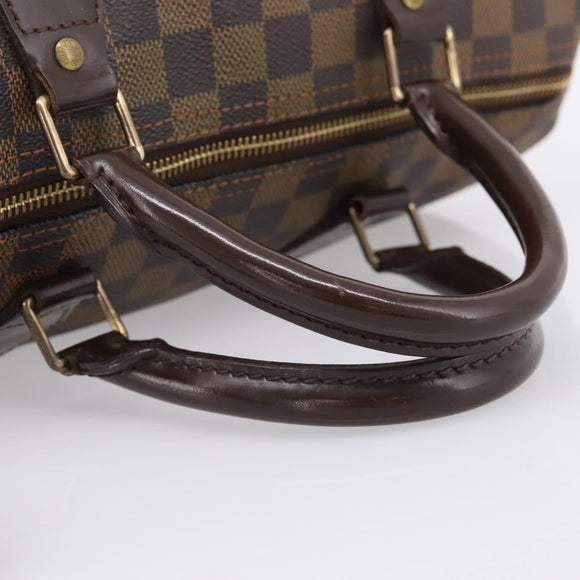 LOUIS VUITTON Damier Azur Speedy 30 Hand Bag N41533 LV Auth ka5727A