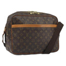 LOUIS VUITTON Monogram Reporter GM Shoulder Bag M45252 LV Auth ka5728A-1