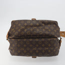 LOUIS VUITTON Monogram Saumur 35 Shoulder Bag M42254 LV Auth ka5729-5