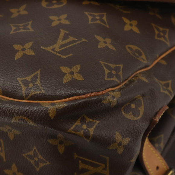 LOUIS VUITTON Monogram Saumur 35 Shoulder Bag M42254 LV Auth ka5729