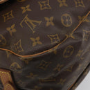 LOUIS VUITTON Monogram Saumur 35 Shoulder Bag M42254 LV Auth ka5729-17