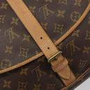 LOUIS VUITTON Monogram Saumur 35 Shoulder Bag M42254 LV Auth ka5729-28