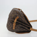LOUIS VUITTON Monogram Saumur 35 Shoulder Bag M42254 LV Auth ka5729-3