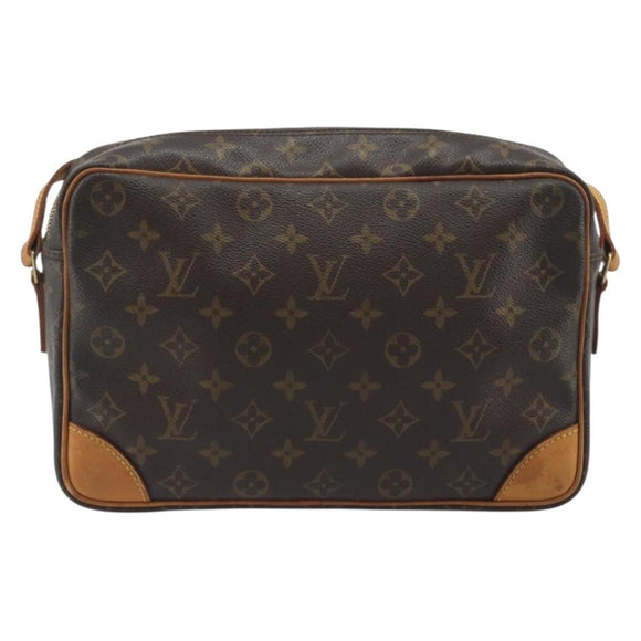 LOUIS VUITTON Monogram Trocadero 30 Shoulder Bag M51272 LV Auth ka5730A