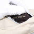 FENDI Shoulder Pouch Canvas Beige Silver Auth ka5734-12