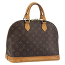 LOUIS VUITTON Monogram Alma Hand Bag M51130 LV Auth ka5735-1