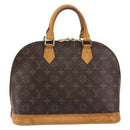 LOUIS VUITTON Monogram Alma Hand Bag M51130 LV Auth ka5735-13