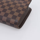LOUIS VUITTON Damier Ebene Saint Louis Clutch Bag N51993 LV Auth ka5738-15