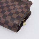 LOUIS VUITTON Damier Ebene Saint Louis Clutch Bag N51993 LV Auth ka5738-7