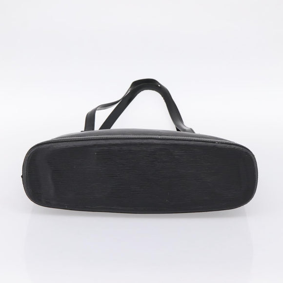 LOUIS VUITTON Epi Lussac Shoulder Bag Black M52282 LV Auth ka5739