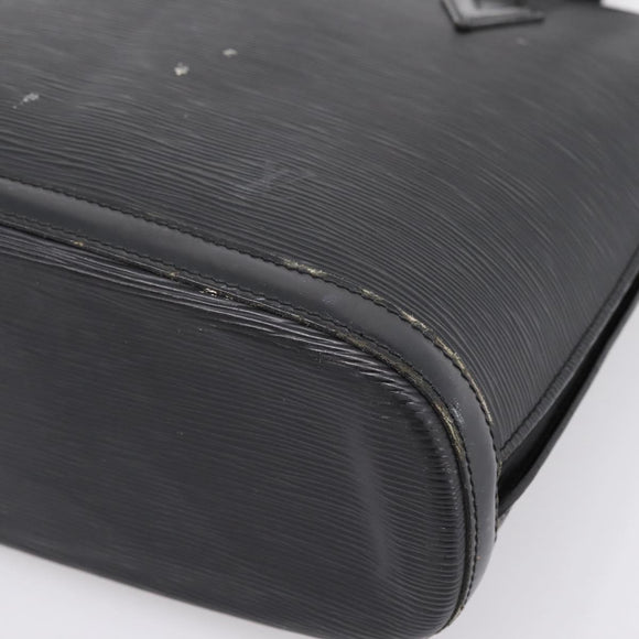 LOUIS VUITTON Epi Lussac Shoulder Bag Black M52282 LV Auth ka5739