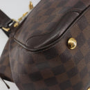 LOUIS VUITTON Damier Ebene Verona PM Hand Bag N41117 LV Auth ka5741-15