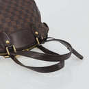 LOUIS VUITTON Damier Ebene Verona PM Hand Bag N41117 LV Auth ka5741-7