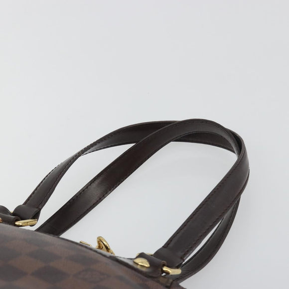 LOUIS VUITTON Damier Ebene Verona PM Hand Bag N41117 LV Auth ka5741
