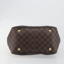LOUIS VUITTON Damier Ebene Verona PM Hand Bag N41117 LV Auth ka5741-5
