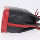 LOUIS VUITTON Epi Noe Shoulder Bag Bicolor Black Red M44017 LV Auth ka5742-3