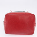 LOUIS VUITTON Epi Noe Shoulder Bag Bicolor Black Red M44017 LV Auth ka5742-5