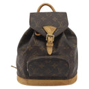 LOUIS VUITTON Monogram Montsouris PM Backpack M51137 LV Auth ka5743-13
