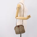 GUCCI GG Supreme Web Sherry Line Bag PVC Beige Gold 904 02 047 Auth ka5750-21