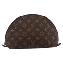 LOUIS VUITTON Monogram Trousse Demi Ronde Cosmetic Pouch M47520 LV Auth ka5753-13