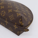 LOUIS VUITTON Monogram Trousse Demi Ronde Cosmetic Pouch M47520 LV Auth ka5753-7