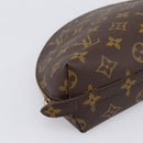 LOUIS VUITTON Monogram Trousse Demi Ronde Cosmetic Pouch M47520 LV Auth ka5753-14