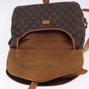 LOUIS VUITTON Monogram Saumur 35 Shoulder Bag M42254 LV Auth ka5756-20