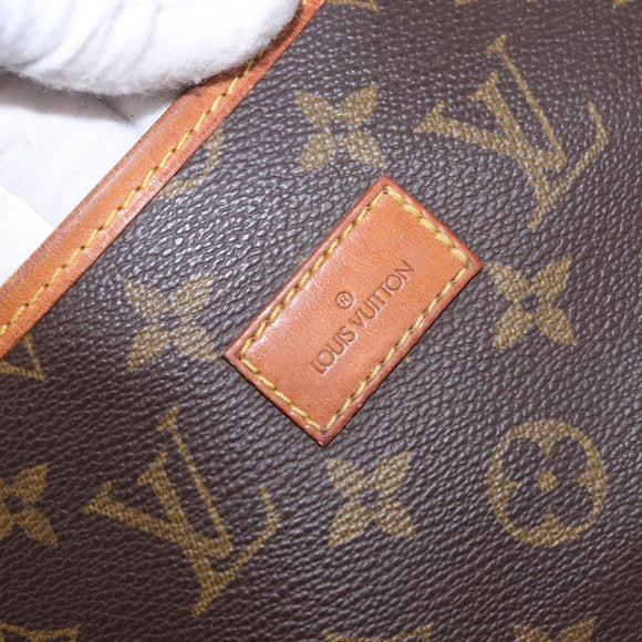 LOUIS VUITTON Monogram Saumur 35 Shoulder Bag M42254 LV Auth ka5756