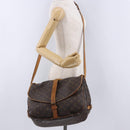 LOUIS VUITTON Monogram Saumur 35 Shoulder Bag M42254 LV Auth ka5756-29