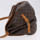 LOUIS VUITTON Monogram Saumur 35 Shoulder Bag M42254 LV Auth ka5756-5
