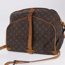 LOUIS VUITTON Monogram Saumur 35 Shoulder Bag M42254 LV Auth ka5756-7
