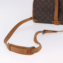 LOUIS VUITTON Monogram Saumur 35 Shoulder Bag M42254 LV Auth ka5756-8