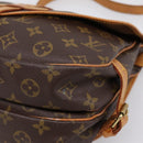LOUIS VUITTON Monogram Saumur 30 Shoulder Bag M42256 LV Auth ka5757A-14