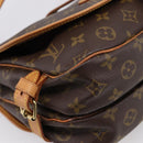 LOUIS VUITTON Monogram Saumur 30 Shoulder Bag M42256 LV Auth ka5757A-10