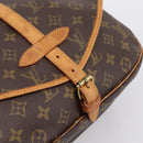 LOUIS VUITTON Monogram Saumur 30 Shoulder Bag M42256 LV Auth ka5757A-18
